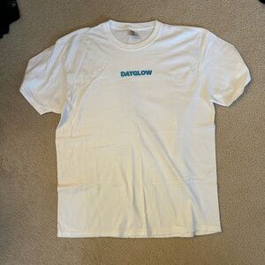 DAYGLOW White T-Shirt for Men